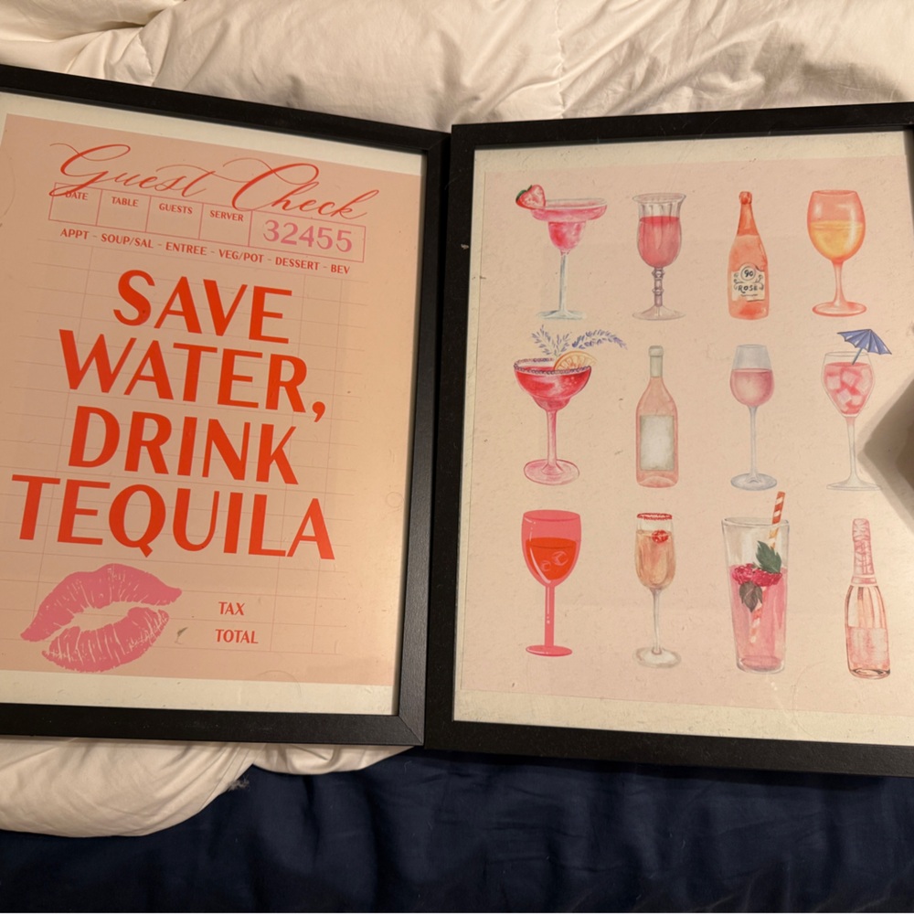 Framed Cocktail Art Prints